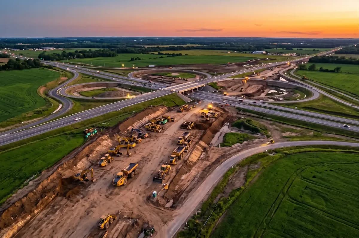 County Road 42 Is Going to Four Lanes