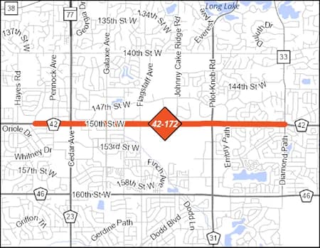 County Road 42 Construction in Apple Valley: Closures, Detours & Updates (2026)